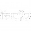 Pastwiskowe poidło pływakowe, podwójne KERBL S60 dla bydła i koni, do montażu na cysternie