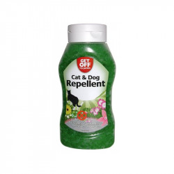 Get Off Repellent - odstraszający granulat w żelu dla psów i kotów, do użytku na zewnątrz, 460 g