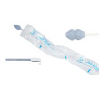 Pipeta ClearGlide Safe Blue do inseminacji loch, z przejściówką