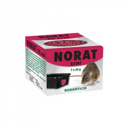 Trucizna zbożowa Norat 25, 7 x 20 g