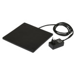 Gumowa płyta grzewcza pod poidło KERBL 24 × 24 cm, 18 W / 24 V