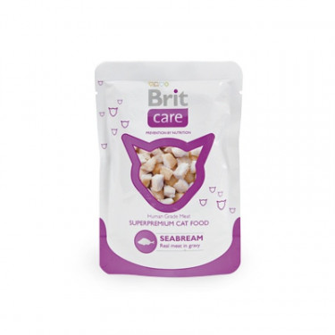 Brit Care Cat leszcz morski saszetka 80g