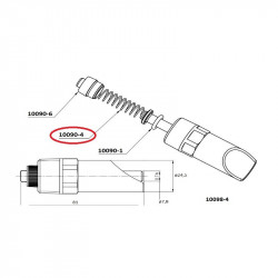 Sprężynka zamienna do poidła SE-0494, SE-0455