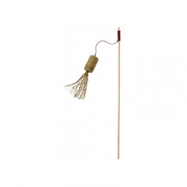 Zabawka dla kota - drążek z rolką z trawy morskiej, 41 cm
