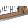KERBL Klatka dla królików House Suite 134 × 115 × 111 cm
