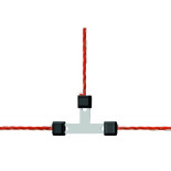 Litzclip® złączka do linki - kształt T - 3 mm - 5 szt. 