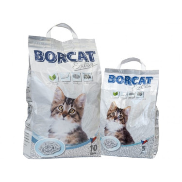 Żwirek zbrylający dla kotów i gryzoni Borcat Extra