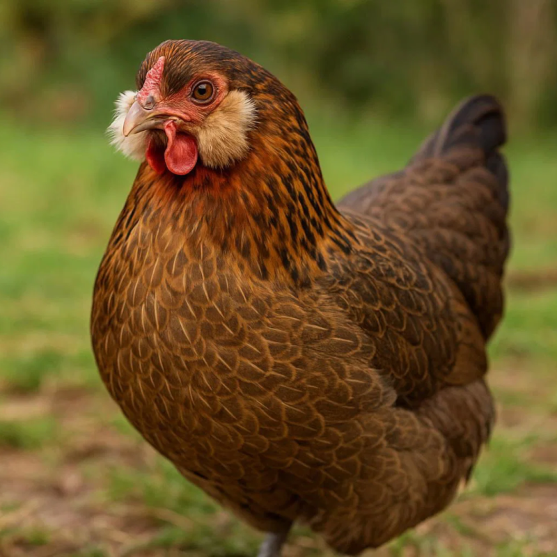 Kura wielkanocna: kolorowe jajka bez farbowania