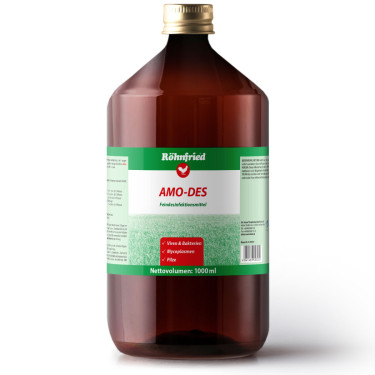  Amo Des - 1000 ml, środek dezynfekujący do dezynfekcji pomieszczeń i urządzeń
