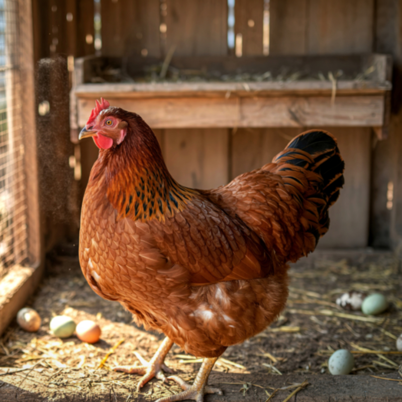 Jak prawidłowo używać sztucznych jaj dla kur?
