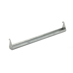 Wiszące korytkowe karmidło dla kurcząt, przepiórek i drobiu – 100 cm, metalowe, CF034.40 – BAZAR