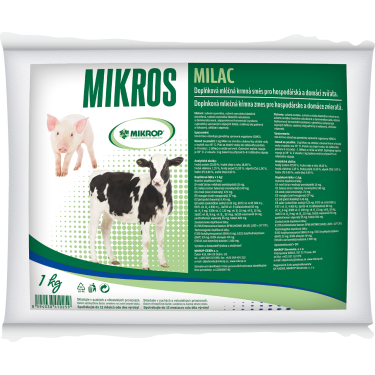 Microp MILAC - mieszanka paszowa dla mleka, 1 kg
