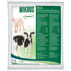 Microp MILAC - mieszanka paszowa mleczna, 3 kg
