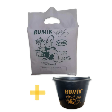 Napój energetyczny dla krów mlecznych Rumík 0,5 kg – PRZY ZAKUPIE 3 SZT. PREZENT WIADRO NA PASZĘ!!