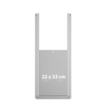 Drzwi metalowe 22x33 cm do automatycznego otwierania/zamykania