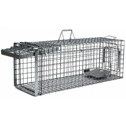 Profesjonalna pułapka na kuny, koty i małe psy TRAP H80x34x34