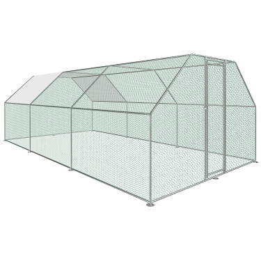Klatka zewnętrzna - wybieg ogrodzony - 3x6x2m